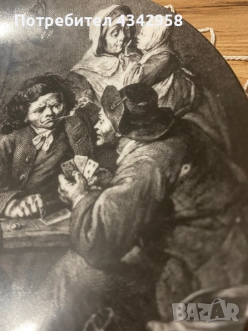 Seltmann Weiden. 1950-те г.Чиния за стена., снимка 4 - Антикварни и старинни предмети - 52283085