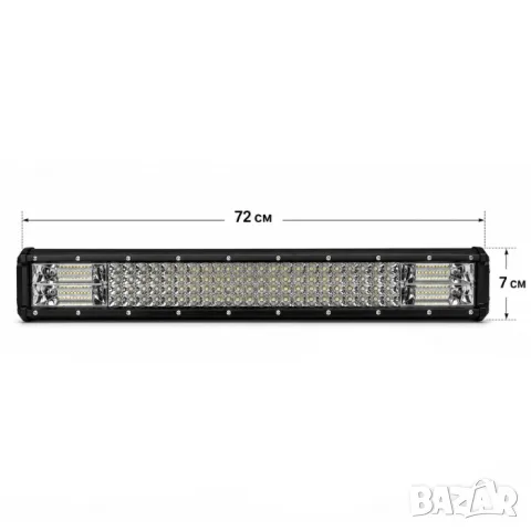 LED бар 132W 72 см, снимка 2 - Аксесоари и консумативи - 55864452