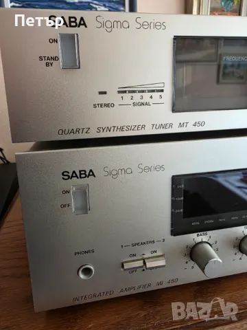 Saba MI-450 Special Class A Sigma Series, снимка 3 - Ресийвъри, усилватели, смесителни пултове - 50245619