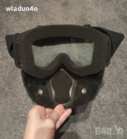 AIRSOFT mask full face-предпазна маска за Еърсофт -55лв, снимка 4 - Спортна екипировка - 38461360