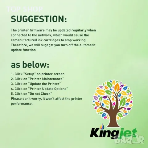 KINGJET 963XL мастилени касети за HP 963 за OfficeJet Pro 9010 9012 9014e (черно жълто циан магента), снимка 5 - Консумативи за принтери - 49500152