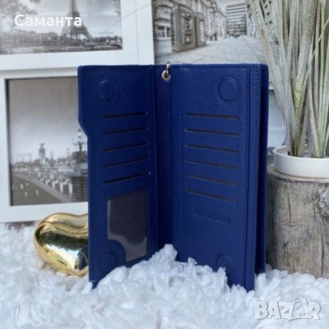 Дамски портфейл от естествена кожа , снимка 2 - Портфейли, портмонета - 35578560