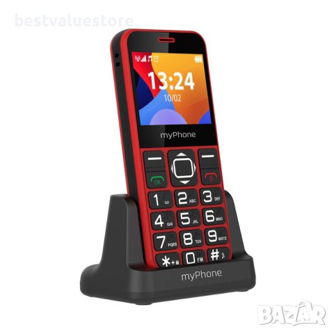 Мобилен Телефон Gsm Myphone Halo 3 Red 2.31 ", Задна Камера 0.3 Mpx