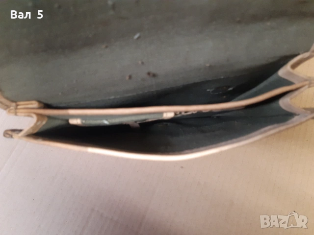 Стара командирска , офицерска чанта , планшет - БНА , НРБ, снимка 4 - Антикварни и старинни предмети - 53962600