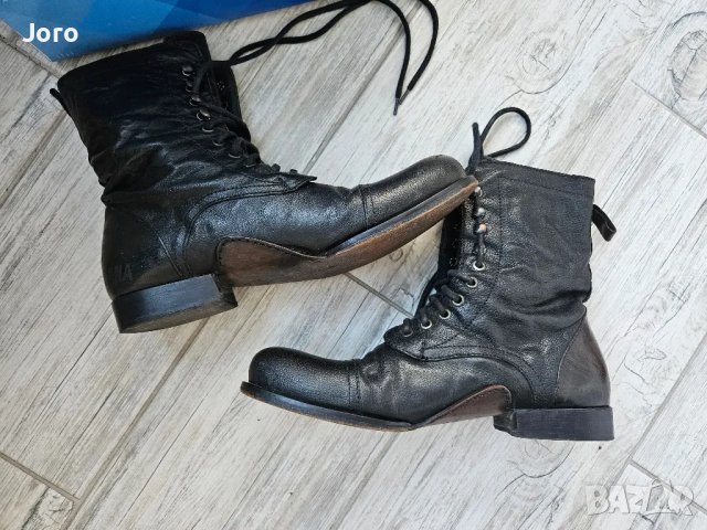 мъжки боти,кубинки dolce&gabbana 43 номер естествена кожа вътре и вън оригинални, снимка 6 - Маратонки - 47484863