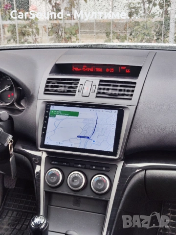 9" Мултимедия Mazda 6 2007-2012 Мазда Android 15 Навигация, снимка 4 - Аксесоари и консумативи - 45760539