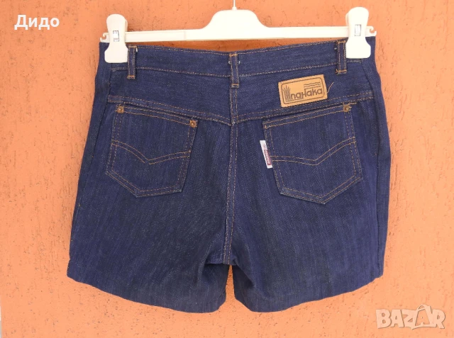 Соц. дамски дънкови къси панталони ПАНАКА деним Размер 28" 