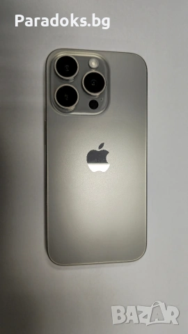 Apple iPhone 15 Pro 128GB Titanium grey, снимка 3 - Apple iPhone - 53176040