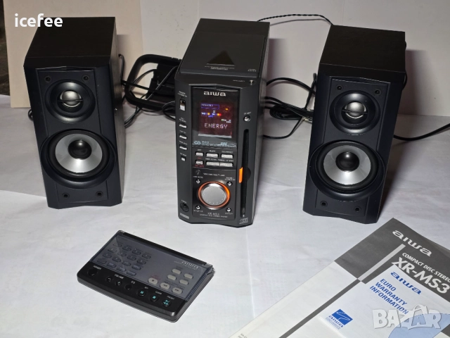 Aiwa XR-MS3 компактна аудио система, снимка 2 - Аудиосистеми - 52794278