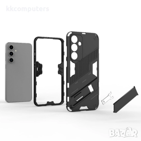 Samsung Galaxy S24 FE 5G Punk Armor Удароустойчив Калъф и Протектор, снимка 6 - Калъфи, кейсове - 52647030