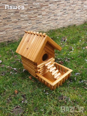 Къщичка за птички,къща за птици, снимка 5 - Градински мебели, декорация  - 34443391