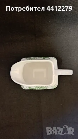 Латиера Wedgwood China Kent Green , снимка 3 - Други - 49912954