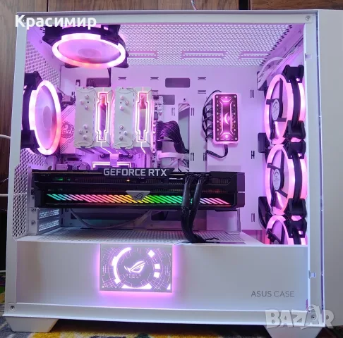 Геймърски комп Ryzen 5700x, ASUS ROG Strix RTX3070,32gb ddr4,1tb nvme, снимка 3 - Геймърски - 52674623