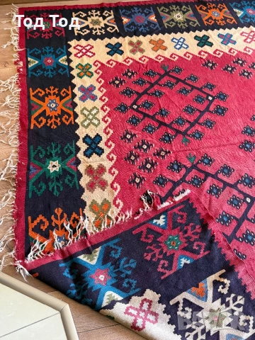 Килим над 120г Чипровци , снимка 9 - Килими - 54272612