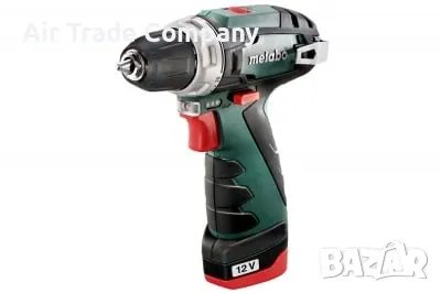 Акумулаторен винтоверт Metabo POWERMAXX BS BASIC 12 V, 34Nm, 2 батерии, снимка 4 - Винтоверти - 49994955