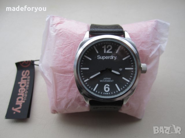 Часовник Superdry Japan НОВ - оригинален мъжки часовник супердрай с гаранция и кутия !!!, снимка 7 - Мъжки - 30175221