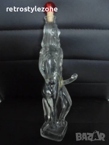 № 8553 Стъклена бутилка с еротичен дизайн , снимка 3 - Други ценни предмети - 54033327