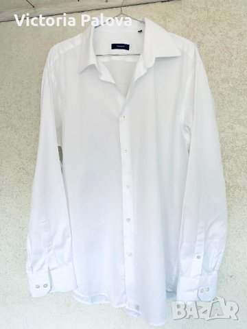 Луксозна бяла  риза SARAR , снимка 9 - Ризи - 40321507