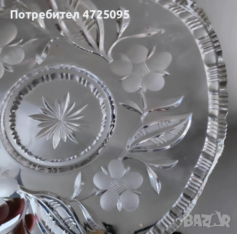 Кристална фруктиера, снимка 4 - Други - 53304352
