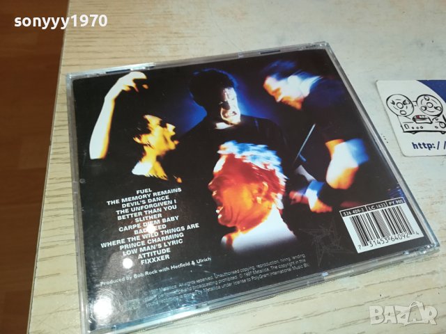 METALLICA RELOAD CD 0111231409NS, снимка 6 - CD дискове - 42808856