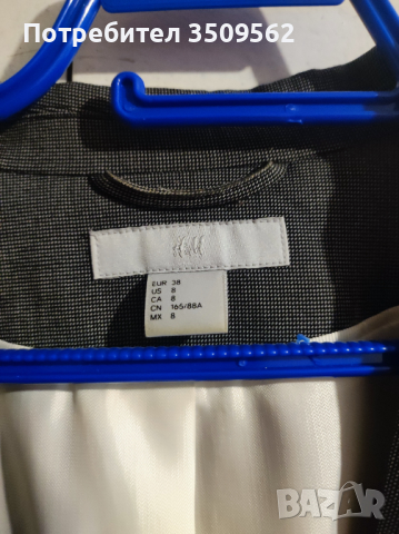 Дамско сако, размер 38, H&M, снимка 3 - Сака - 44595847