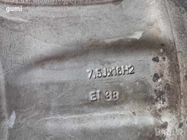 4бр 16ски джанти  за MERCEDES 5х112мм. A160052, снимка 8 - Гуми и джанти - 44473360