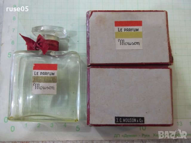 Кутия и шише от парфюм "Mouson"