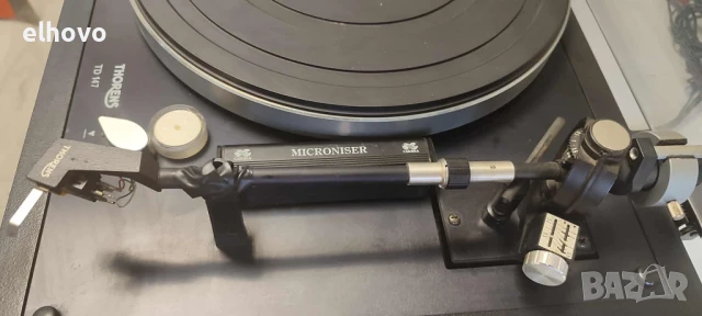 Грамофон Thorens TD 147, снимка 8 - Грамофони - 51203193