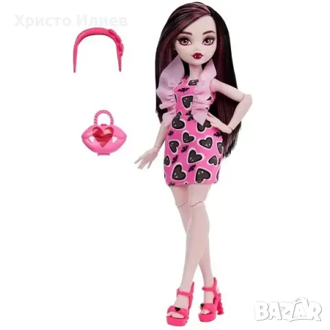 Кукла Monster High Draculaura Оригинална Mattel 32см, снимка 2 - Кукли - 47888850