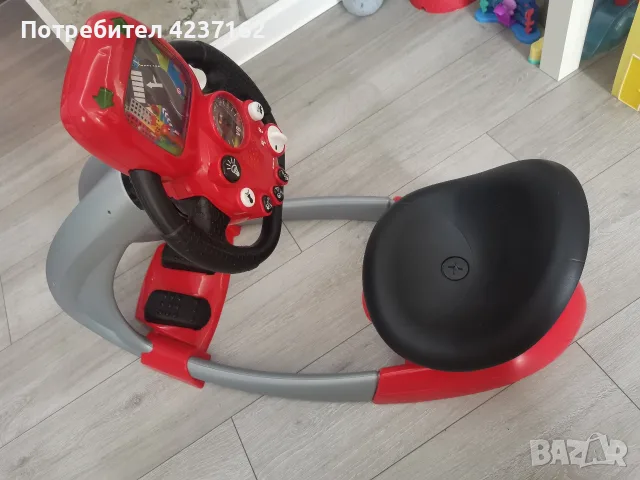 Детски симулатор за шофиране Smoby - V8 пилот, снимка 4 - Играчки за стая - 56118466
