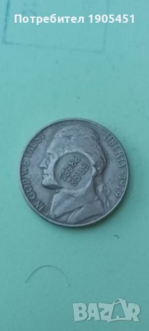Джеферсън 1979г.Сащ.Контра марка.Много рядка.Мото-No more lies и Free press.Уникат., снимка 3 - Нумизматика и бонистика - 40104299