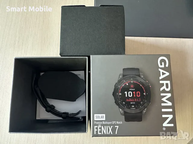 Garmin Fenix 7 Solar Edition 47MM, снимка 3 - Смарт часовници - 56117150