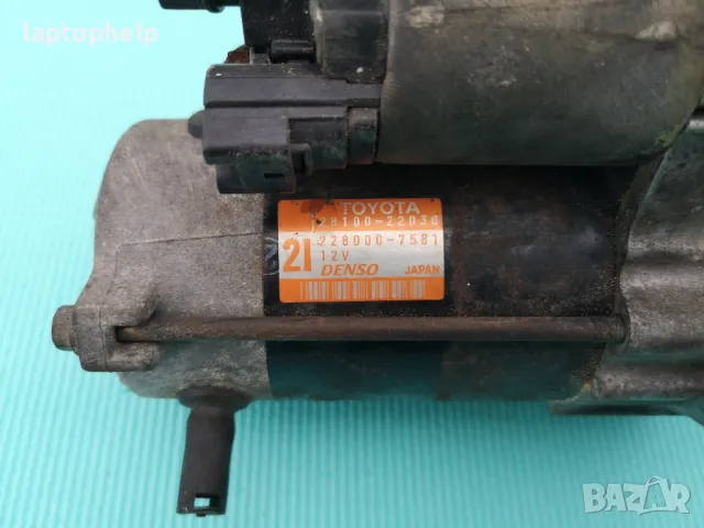 Стартер за Toyota Celica, Corolla, Corolla Verso, RAV4, Avensis 28100-22030, снимка 5 - Части - 48484397