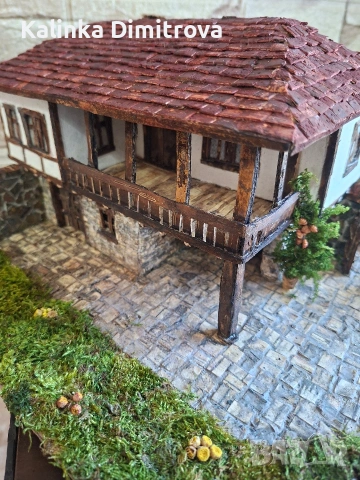 Макет на Възрожденска къща.