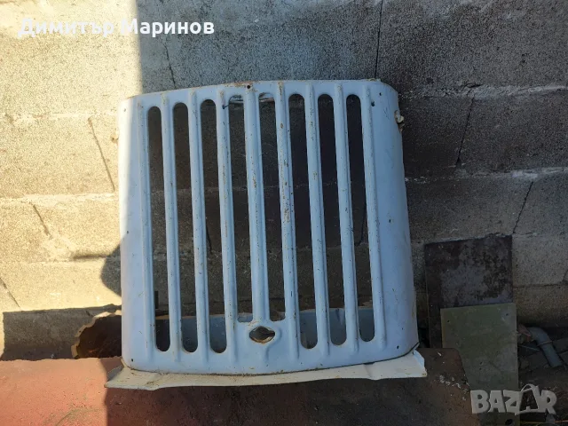 предна маска за джип Газ 69.
