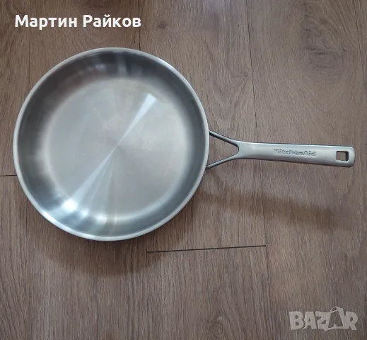 KitchenAid стоманен тиган 28см