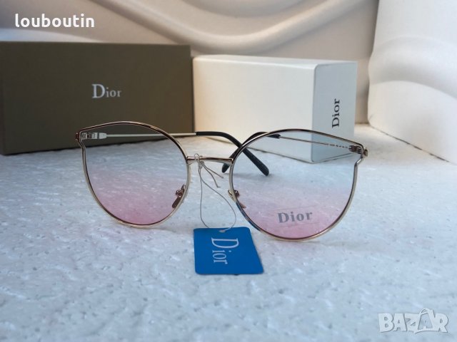 DIOR 2021 слънчеви очила тип котка UV 400 защита с лого, снимка 10 - Слънчеви и диоптрични очила - 34221463