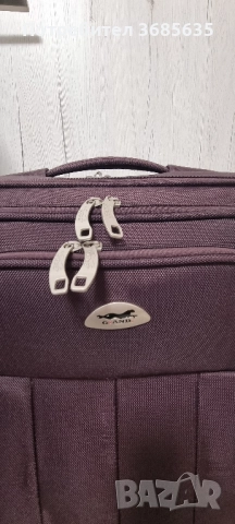 Куфари Grand - тъмно лилави, снимка 3 - Куфари - 52062275