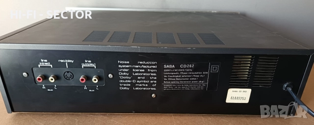 SABA CD 262 дек , снимка 4 - Декове - 52799428
