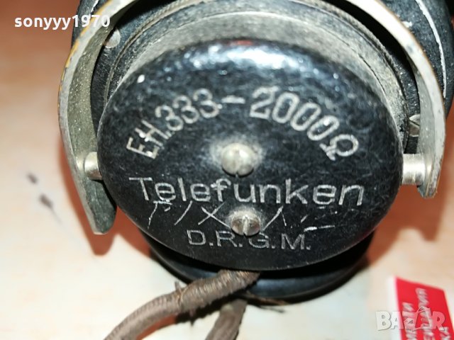 telefunken germany-слушалките на хитлер 0308210944, снимка 4 - Слушалки и портативни колонки - 33707201