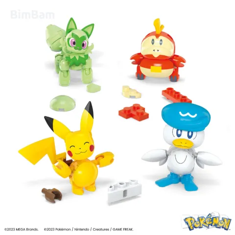 Конструктор MEGA Pokémon™ / Mattel - 79 части, снимка 5 - Конструктори - 48410542
