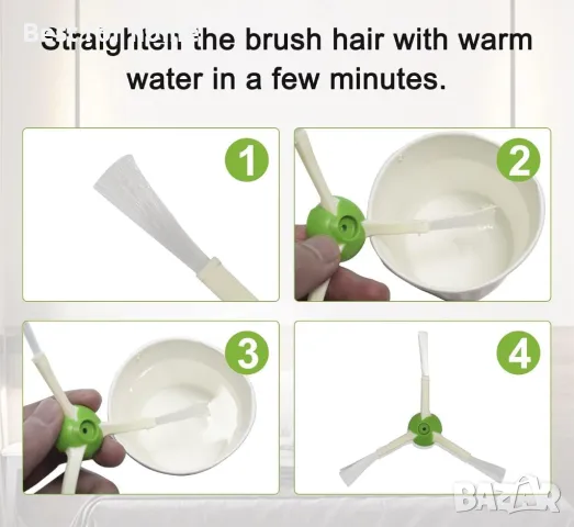 Четки и филтри за с iRobot Roomba i7 i7+ i3 i3+ i4 i4+ i6 i6+ i8 i8+/Plus E5 E6 E7 j7 Plus, снимка 6 - Прахосмукачки - 48708009