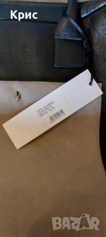 John Richmond оригинална мъжка чанта от естествена кожа, снимка 9 - Чанти - 52805295