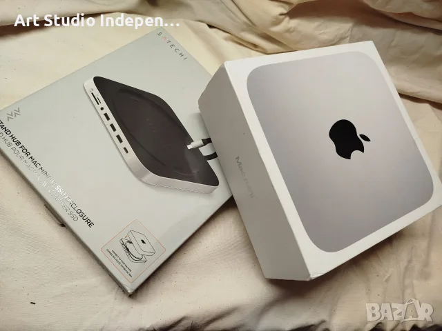 Продавам Mac mini M1 + хъб един терабайт 