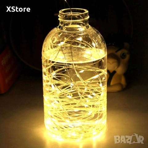 Приказни LED светлини струни 10 метра светодиодни SD14, снимка 2 - Декорация за дома - 52441053