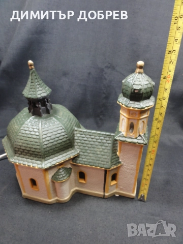 СТАРА РЕТРО ЕЛЕКТРИЧЕСКА НАСТОЛНА ЛАМПА ЦЪРКВА WURM GERMANY, снимка 11 - Декорация за дома - 52223798