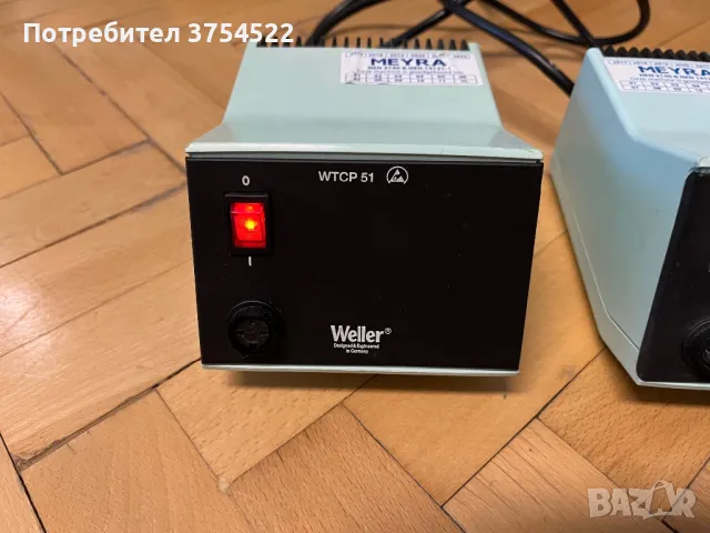 ПОЯЛНИК С КОНТРОЛ НА ТЕРМЕРАТУРАТА НА ВЪРХА WELLER WTCP51, снимка 4 - Индустриална техника - 47631993