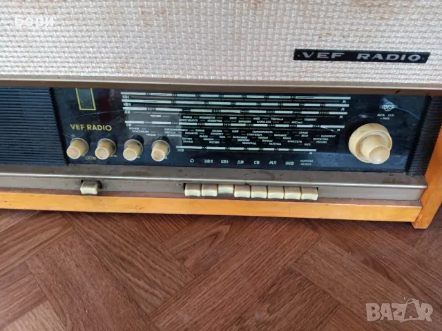 VEF RADIO Радиограмофон  /3, снимка 3 - Радиокасетофони, транзистори - 48656986