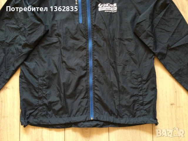  100 % оригинална синя ветровка яке за голф ABACUS размер XL от Германия, снимка 2 - Якета - 52072986