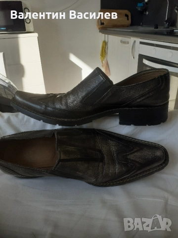 мъжки кожени обувки №42, снимка 5 - Ежедневни обувки - 51755753
